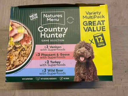 Photo of free Natures Menu Country Hunter dog food (Nesscliffe SY4) #1
