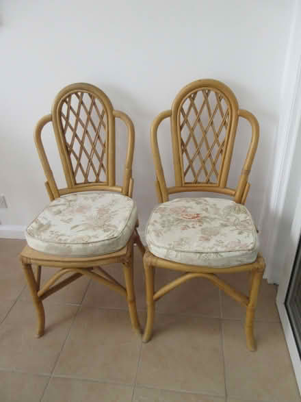 Photo of free 2 Conservatory Chairs (Grange Park WA10) #1