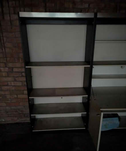 Photo of free Two Sturdy Shelving Units (Ulverley Green B92) #1