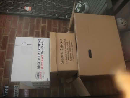 Photo of free Cardboard boxes (Brafield-on-the-Green NN7) #1
