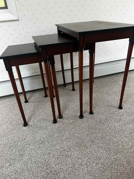 Photo of free 3 Bombay Company Nesting Tables (Cranbury area of Norwalk, CT) #1