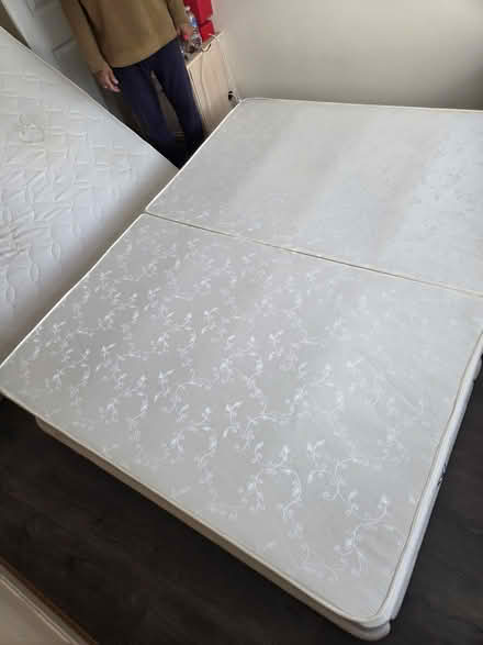Photo of free Sleepeezee kingsize bed base (Firswood M16) #2