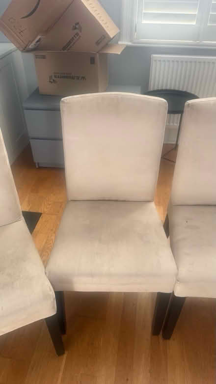 Photo of free Dwell Dining Chair x 4 - Beige (Greenwich SE10) #3