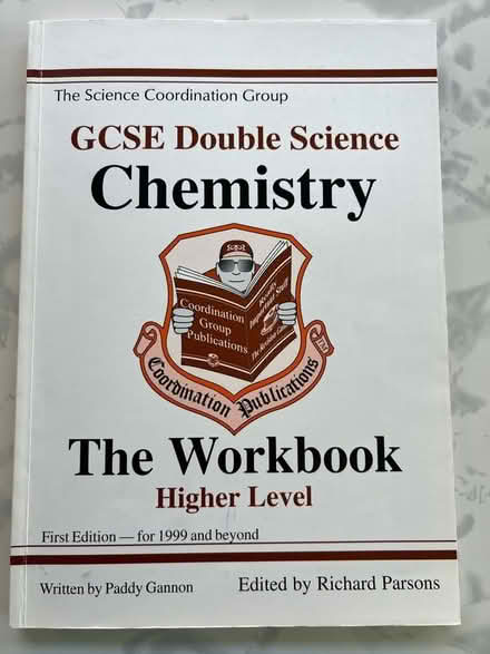Photo of free GCSE Chemistry Workbook (Westbrook WA5) #1