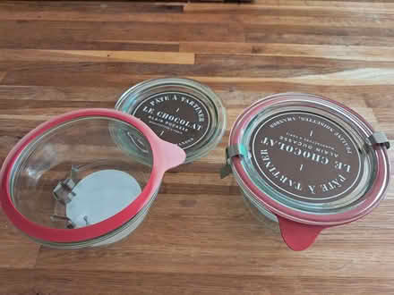 Photo of free Glass pots with rubber seals (Watton at Stone SG14) #1