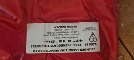 Photo of free Insulation jacket for hot water cylinder (tank) (Beckenham BR3) #4