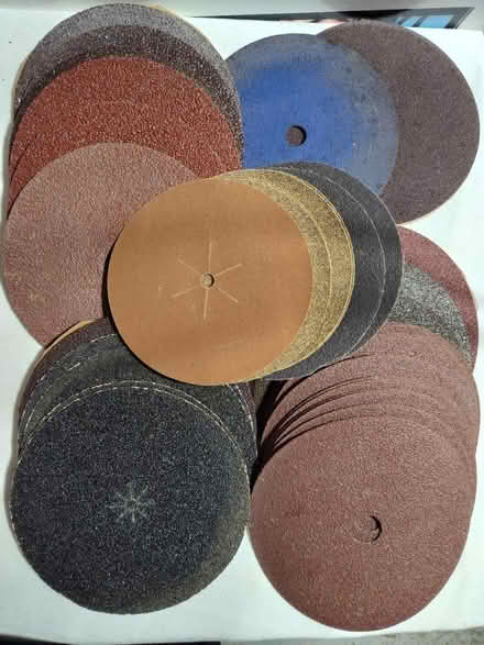 Photo of free Sandpaper Discs and Backing Pads (Saugus) #1