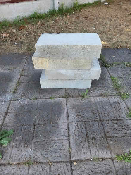 Photo of free 4 concrete breeze blocks (Formby L37) #1