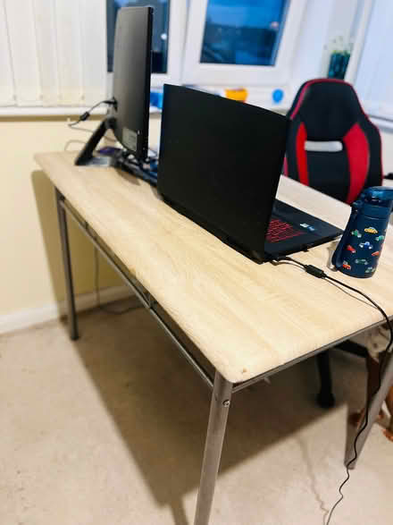 Photo of free Metal table and two chairs (West Bridgford NG2) #1