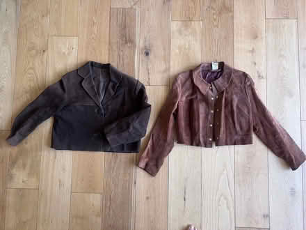 Photo of free 2 x vintage suede cropped jackets (Harrogate HG2) #1