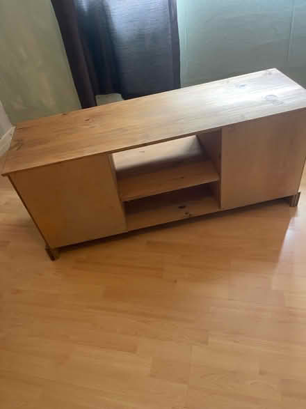 Photo of free Wooden tv unit with cupboard (Lancaster bowerham) #3