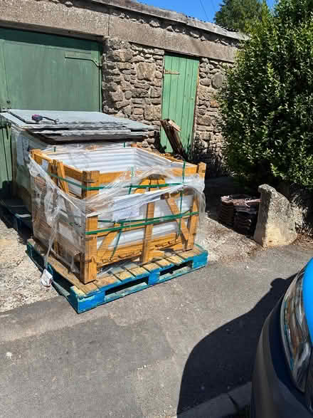 Photo of free One pallet and cage pallet (Bath) #1