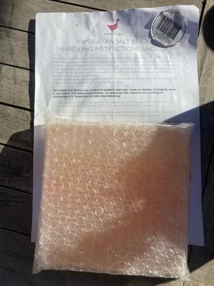 Photo of free Himalayan Salt Brick (Spotswood) #1