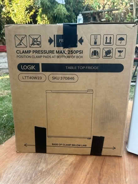 Photo of free Table top fridge (Hook RG27) #2