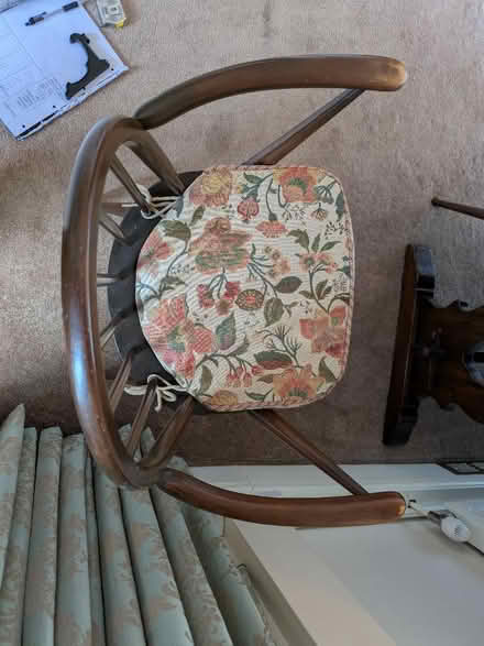 Photo of free Dining table and four bentwood chairs (Ulverley Green B92) #2