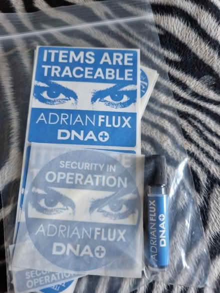 Photo of free Security stickers (Wigmore HR6) #1