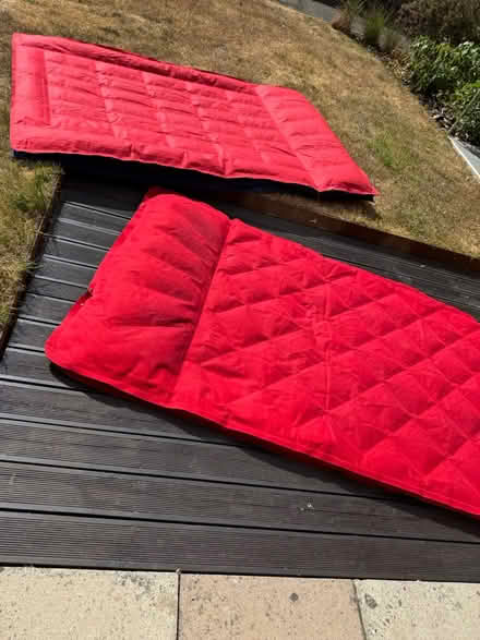 Photo of free Two double airbeds and a foot pump (Leigh Sinton WR13) #3