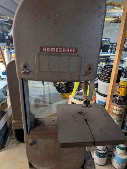 Photo of free home craft - bandsaw (not working) (Pepperell NH border) #1