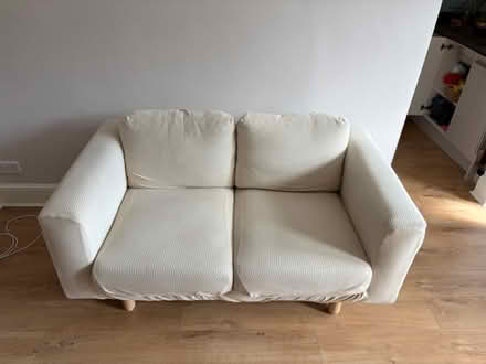 Photo of free Cream Two-Seater Sofa (Clapham SW4) #2