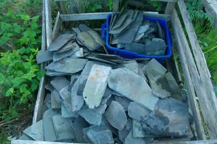Photo of free Scotch slate pieces crate full at least. (Peggylea EH26) #1