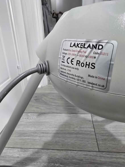 Photo of free Lakeland Drying Pod (Copthorne RH10) #1