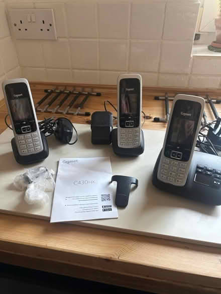 Photo of free Set of 3 Gigaset phones (Eythorne CT15) #1