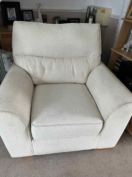 Photo of free Cream coloured next armchair (South Woodham Ferrers CM3) #1