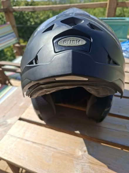 Photo of free Small flip face motorcycle helmet (Odd Down BA2) #2