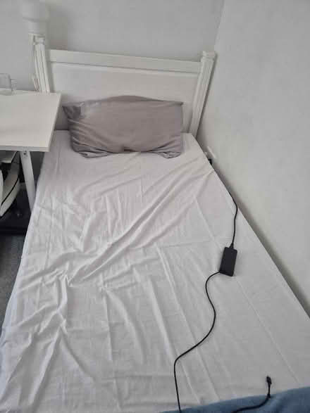 Photo of free Single white bed (Great Billing NN3) #1