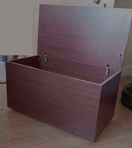 Photo of free Wooden toy box (Tutnalls GL15) #2