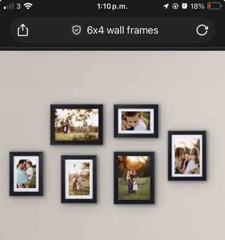 Photo of 6x4 Wall Frames (Dublin) #1
