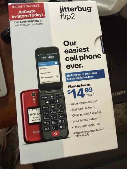 Photo of free Jitterbug Flip 2 Phone (Randolph, MA) #1