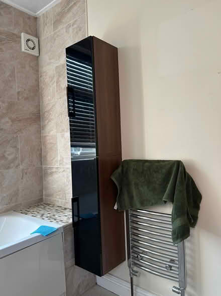 Photo of free Bathroom cupboards (Reddish SK4) #1