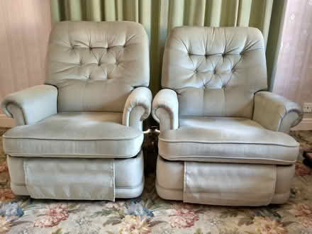 Photo of free Recliner armchairs x2 (Cheltenham HARP HILL GL52) #1
