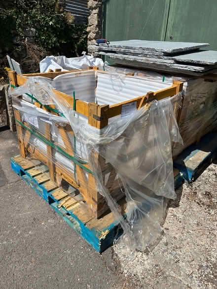 Photo of free One pallet and cage pallet (Bath) #2