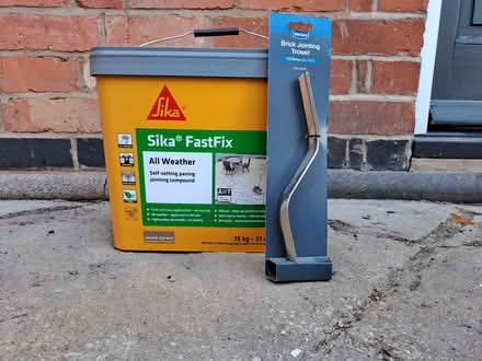 Photo of free Paving grouting and tool (Loughborough central) #1