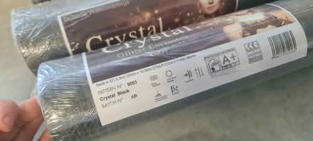 Photo of free Black/glitter wallpaper x4 (CH44 Wirral) #1