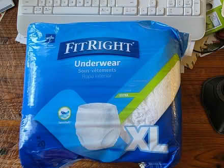 Photo of free package XL adult diapers (SE highland park) #1