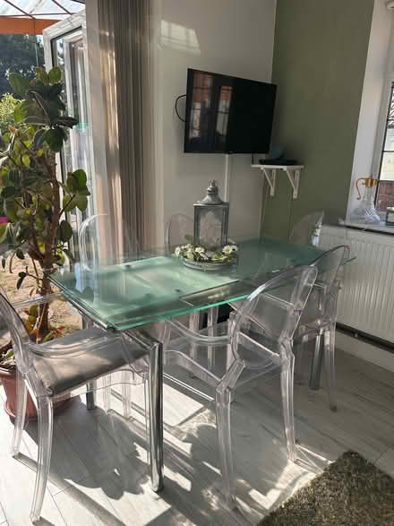 Photo of free Glass Dining table (Grays RM17) #3