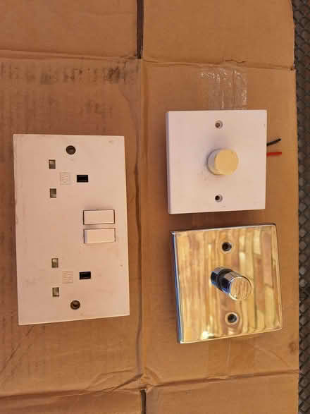 Photo of free MK double socket and 2 dimmable light switches (Wokingham RG40) #1