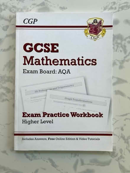 Photo of free GCSE maths exam workbook (Westbrook WA5) #1