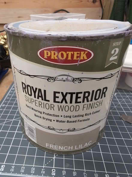 Photo of free paint for wood, colour French Lilac, about half a litre (Westbere CT2) #1