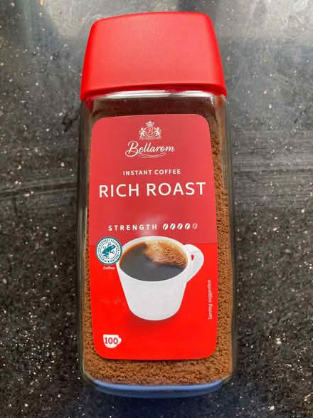 Photo of free Almost full jar of instant coffee (Hallgarth LA9) #1