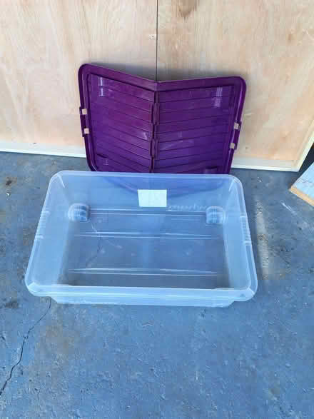 Photo of free Plastic under bed storage box. (Nunthorpe TS7) #3