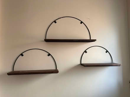 Photo of free 3 wooden shelves (Reddish SK4) #1