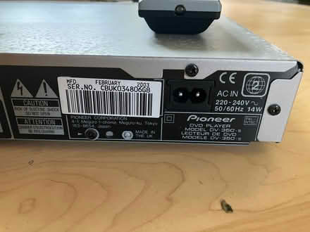 Photo of free Multi region dvd player (Spital Meadow SL4) #3