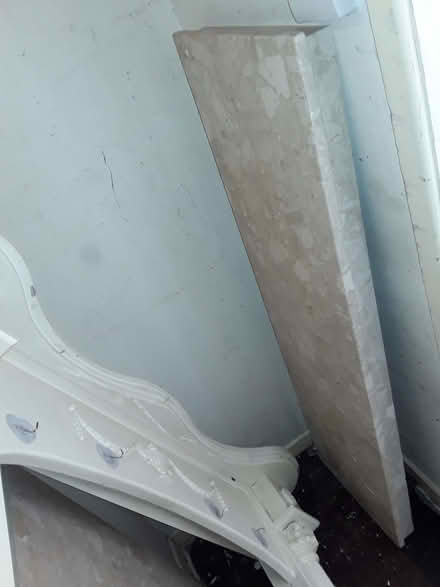 Photo of free Marble fireplace, hearth, and surround (Blacon CH1) #3