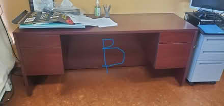 Photo of free 7 Executive Desks (SW Baltimore (W Balto St/MLK)) #4