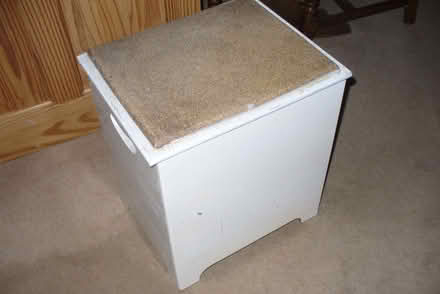 Photo of free Retro bathroom stool with storage (Far Bletchley MK3) #1