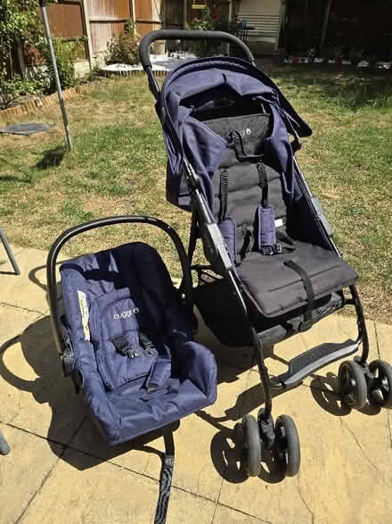 Photo of free baby stroller, rain cover and child car seat (Latton Bush CM18) #2